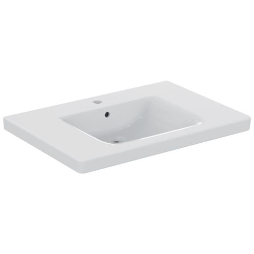 CONNECT FREEDOM ACCESSIBLE BASIN 60X55 WHITE WITH OVERFLOW IDEAL STANDARD