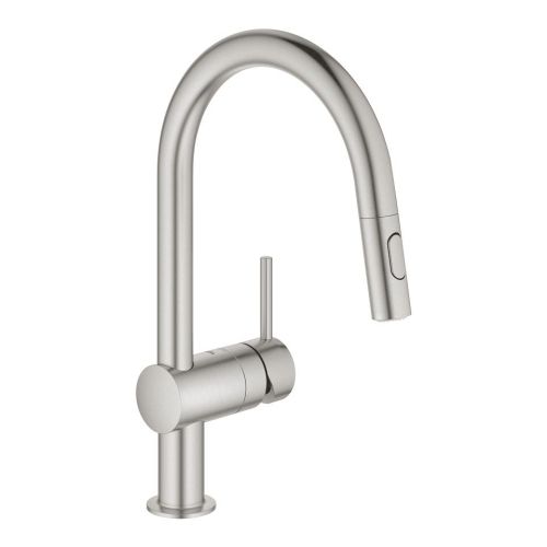 ΜΠΑΤΑΡΙΑ ΝΕΡΟΧΥΤΗ MINTA II 32321DC2 SUPERSTEEL PVD GROHE