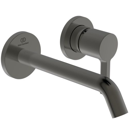 WALLMOUNTED BASIN MIXER JOY MAGNETIC GREY PVD IDEAL