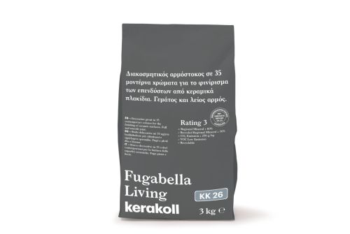 ΣΤΟΚΟΣ FUGABELLA LIVING KK26 ΓΑΛΑΖΙΟ KERAKOLL 3KG