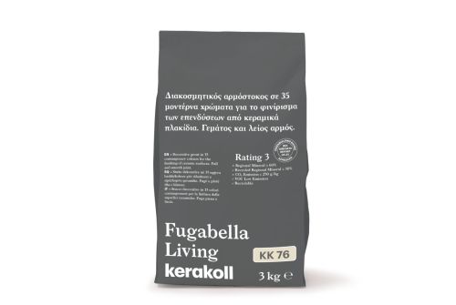 ΣΤΟΚΟΣ FUGABELLA LIVING KK76 ΠΕΡΛΑ ΓΚΡI KERAKOLL 3KG