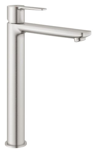 BASIN MIXER LINEARE 23405DC1 HIGH SPOUT SUPERSTEEL GROHE