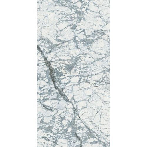 PORCELAIN TILE INVISIBLE BLUE 6mm 160x320cm POLISHED RECTIFIED 1ST CHOICE