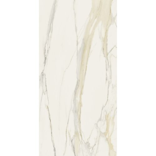  PORCELAIN TILE CLASSICI CALACATTA GOLD 6mm 160x320 GLOSS RECTIFIED 1ST CHOICE