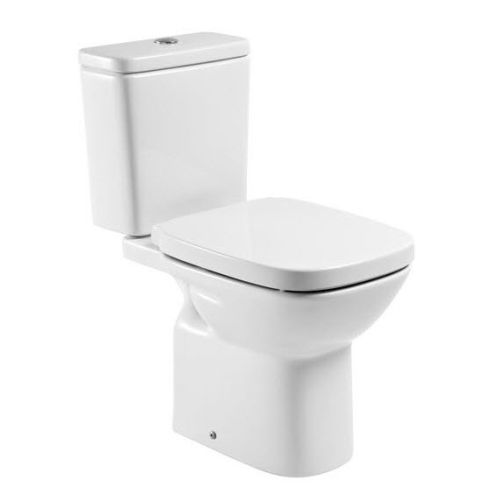 TOILET PACK DEBBA CLOSE-COUPLED VERTICAL OUTLET WITH CISTERN AND SIMPLE COVER ROCA
