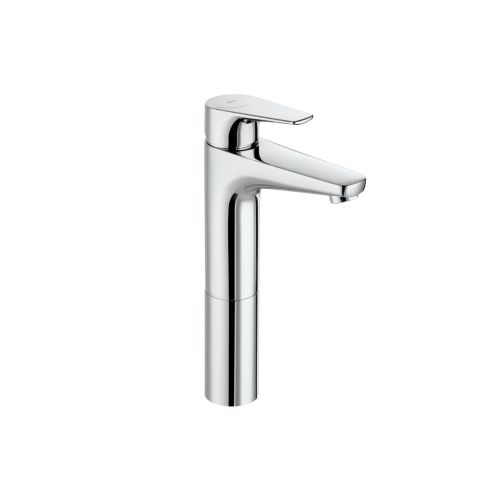 BASIN MIXER ATLAS COLD START CHROME HIGH SPOUT ROCA