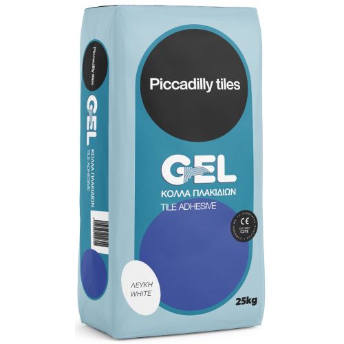 ΚΟΛΛΑ ΠΛΑΚΙΔΙΩΝ GEL C2TE ΛΕΥΚΗ 25KG PICCADILLY