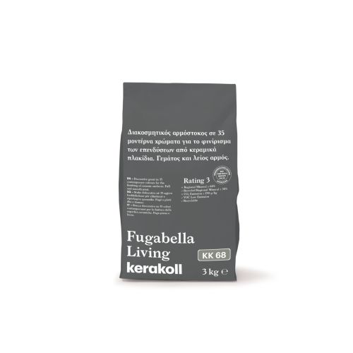 ΣΤΟΚΟΣ FUGABELLA LIVING KK68 ΓΚΡΙ KERAKOLL 3KG