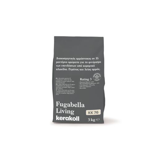 GROUT FUGABELLA LIVING KK76 PERLA GREY KERAKOLL 3KG