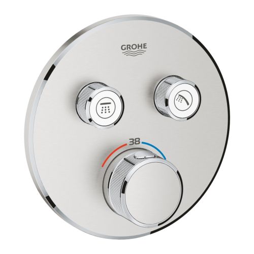 ΑΝΑΜΙΚΤΗΣ GROHTHERM SMARTCONTROL ΙΙ 29119DC0 SUPERSTEEL GROHE